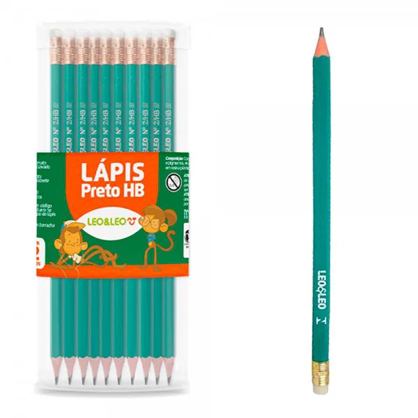 LAPIS LEONORA EVOLUTION VERDE C/BORRACHA