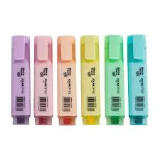 Marca Texto Cores Pastel Trend | Jocar Office