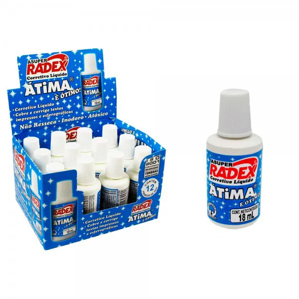 CORRETIVO BRANCO RADEX ÁTIMA 18ML