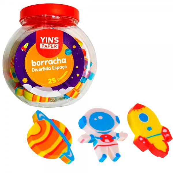 BORRACHA YINS DIVERTIDA ESPACO