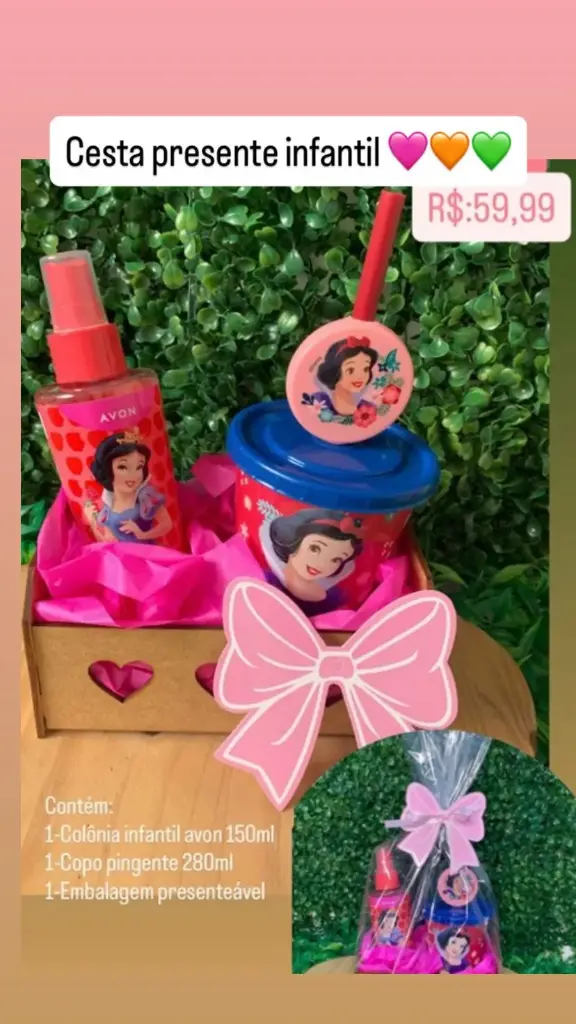 Cesta Presente Infantil – Ref. 005