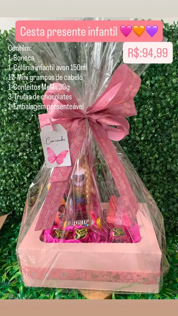Cesta Presente Infantil – Ref. 011