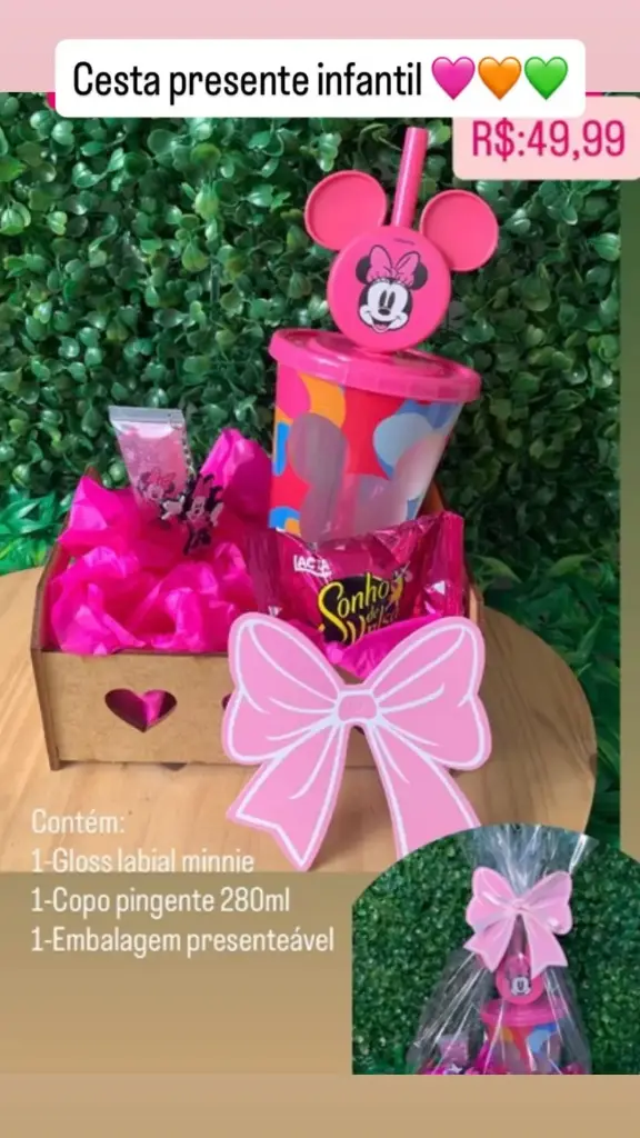 Cesta Presente Infantil – Ref. 041