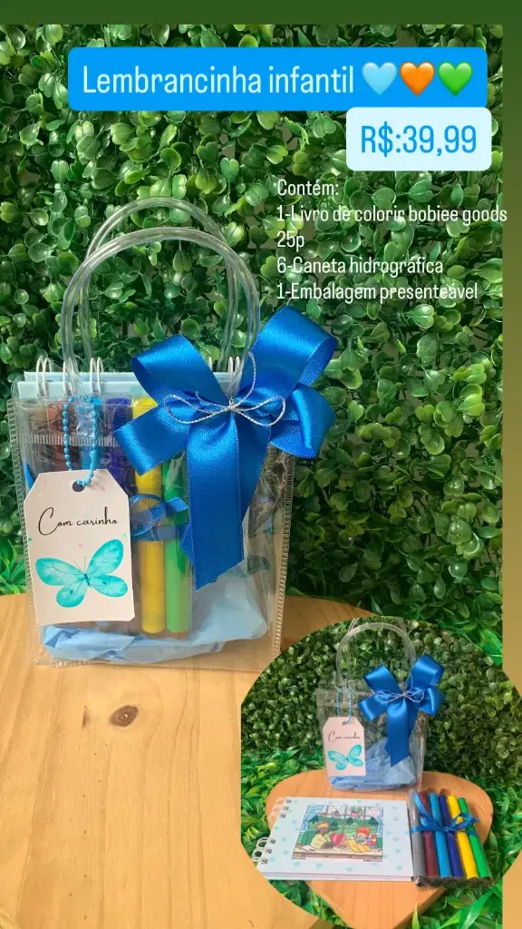 Cesta Presente Infantil – Ref. 065