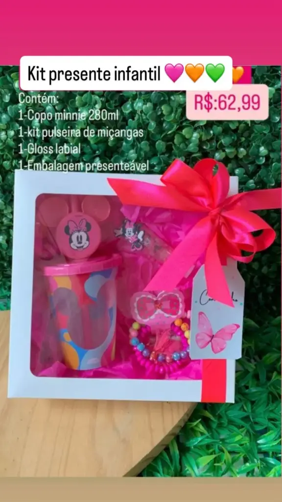 Cesta Presente Infantil – Ref. 022