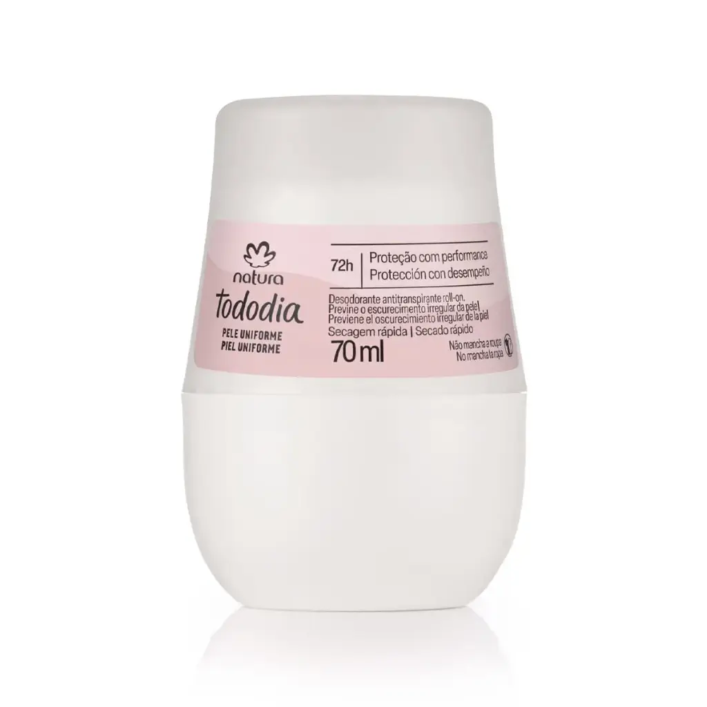 Desodorante Antitranspirante Roll-on Tododia Pele Uniforme