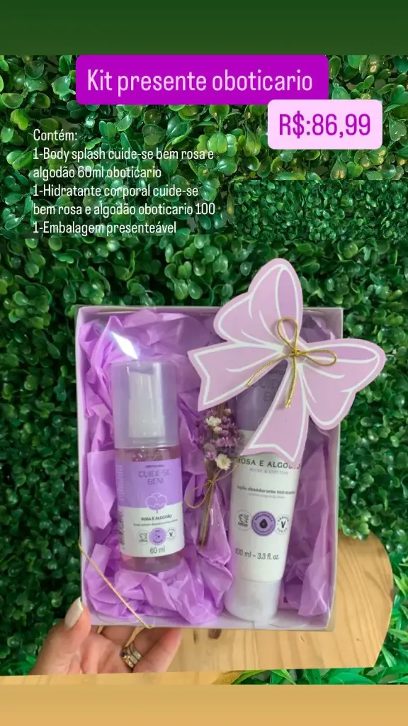 Cesta Presente Feminina – Ref. 01594