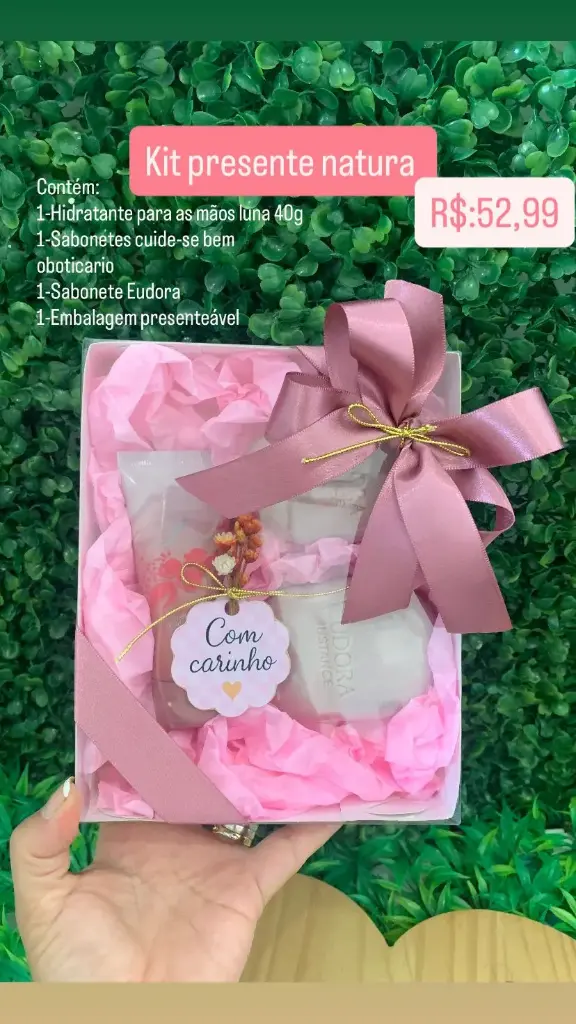 Cesta Presente Feminina – Ref. 0062