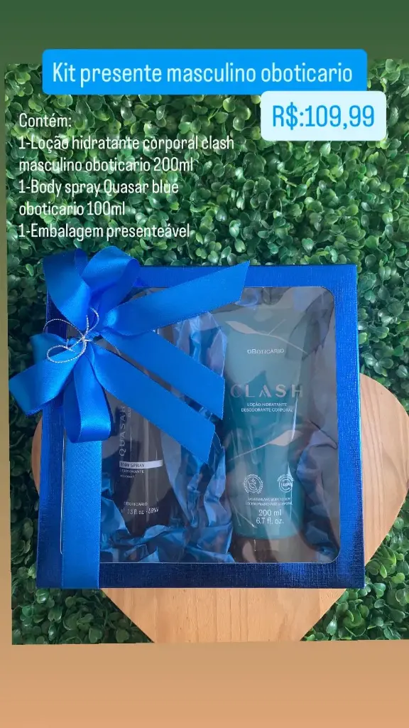 Cesta Presente Masculino – Ref. 01544