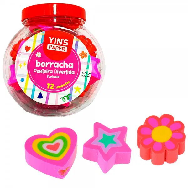 BORRACHA YINS PONTEIRA DIVERTIDA FANTASIA