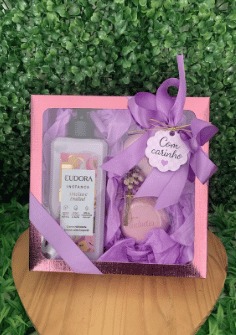 Kit Hidratante Eudora com Sabonetes Natura