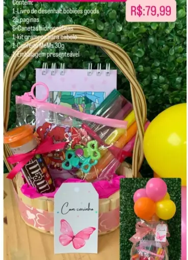 [037] Cesta Presente Infantil – Ref. 037