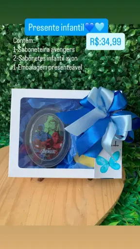 [076] Cesta Presente Infantil – Ref. 076