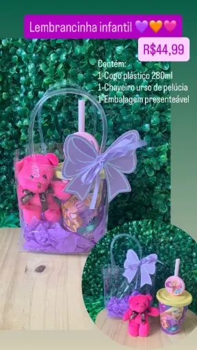 [064] Cesta Presente Infantil – Ref. 064