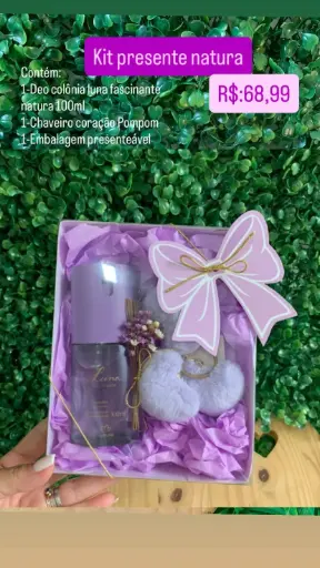 [01595] Cesta Presente Feminina – Ref. 01595