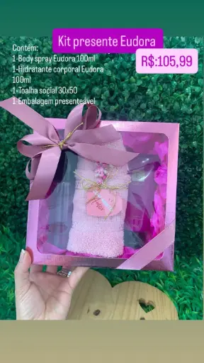 [0070] Cesta Presente Feminina – Ref. 0070