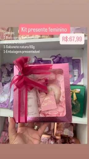 [099] Cesta Presente Feminina – Ref. 099