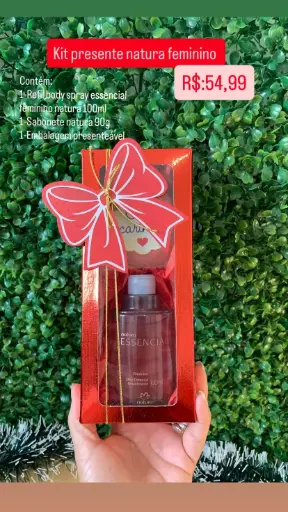 [01592] Cesta Presente Feminina – Ref. 01592