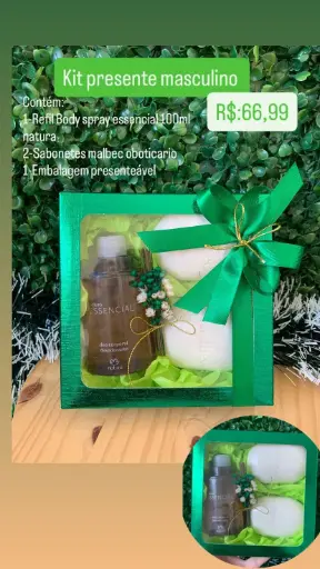 [01559] Cesta Presente Masculino – Ref. 01559