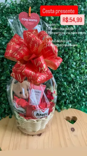 [0106] Cesta Presente Feminina – Ref. 0106