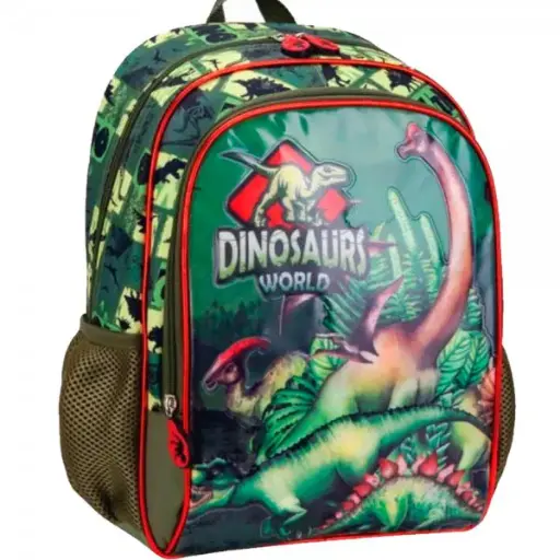 MOCHILA NOVA RIO KIDS MASCULINA DINOSAURS IN2355-M COSTA