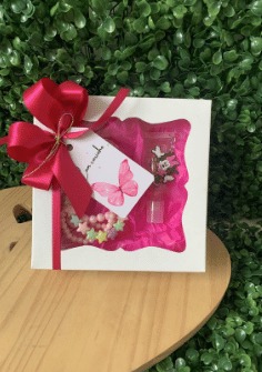 [0157IN] Kit Infantil Minnie com Gloss e Pulseiras